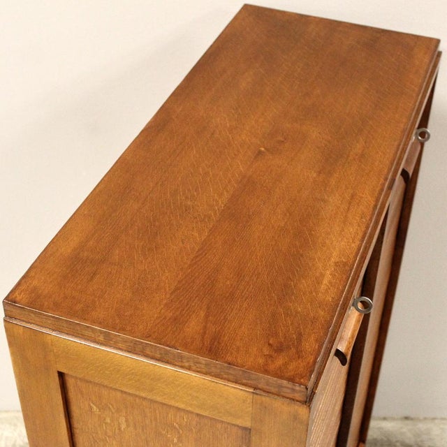 Vintage Filing Cabinet, 1930s For Sale - Image 9 of 14