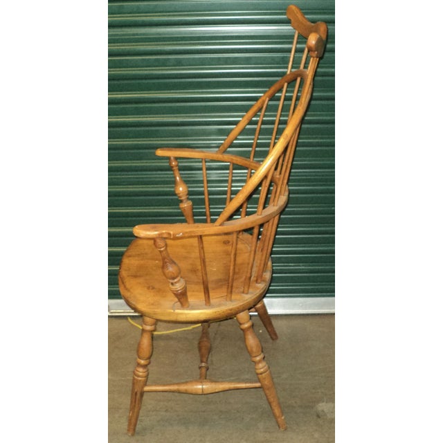 Antique Vintage Windsor Chair For Sale - Image 4 of 7