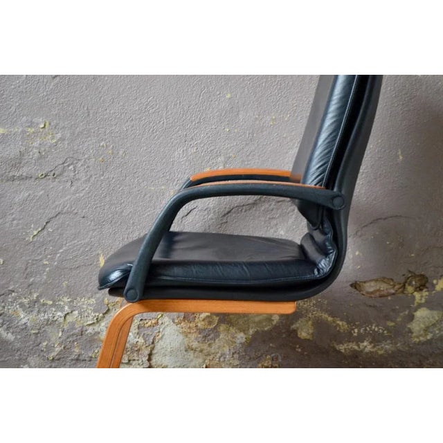 Modern Italian Desk Chair from ICF de Padova For Sale - Image 3 of 18