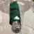 Green Beautiful Victorian scent bottle in emerald green with sterling caps // double-ended perfume bottle // vanity decor // antique boudoir For Sale - Image 8 of 18