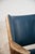 Wood Vintage Lounge Chair in Wood and Blue Skai from Dal Vera, 1950s For Sale - Image 7 of 16