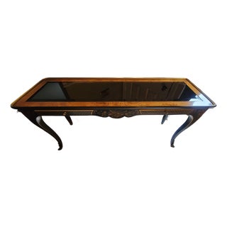 Early 20th Century Drexel Heritage Chinoiserie Console Table For Sale