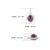 Oval Star 7.71 Ct Ruby Solitaire Pendant With Diamond Halo in Center For Sale - Image 12 of 15