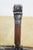 Early 20th Century Antique Silverplate Greyhound Dog Head Black Umbrella Oak Walking Stick Cane 38" For Sale - Image 5 of 18