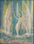 Acryilic Painting in the Fountain Nicolay Vydcovsky For Sale