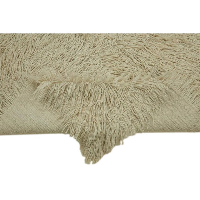 Vintage Tulu Rug in Cotton & Wool For Sale - Image 6 of 7