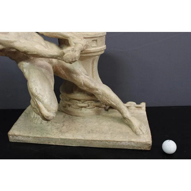Henri Bargas, La Force, 1930, Terracotta For Sale - Image 9 of 13