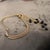 21st Century Vintage Costume Jewelry Gilt Metal Italian Multi Strand Necklace 2 For Sale - Image 11 of 17