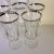 Vintage French Crystal Platinum Rim Cocktail Glasses - Set of 7 For Sale - Image 10 of 13
