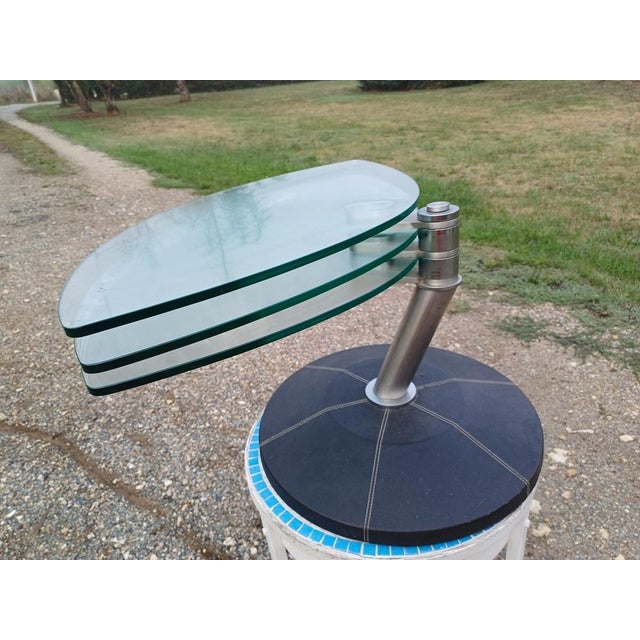 Ligne Roset Tempered Glass Coffee Table from Ligne Roset, 1980 For Sale - Image 4 of 12