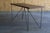 Black 1950s California Modernist Iron & Marble Console Table For Sale - Image 8 of 15