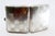 Silver Cigarette Case with High Relief on the Lid and Gold Interior. For Sale - Image 5 of 9