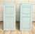 Pair of Antique Neoclassical Pedestal Cabinets in Robin’s Egg Blue With Gilt Trim, Refinished For Sale - Image 16 of 17