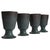Mid-Century Dutch Studio Pottery Goblets, 1960s, Set of 4 For Sale - Image 9 of 9