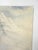 Mid 20th century oil on canvas board painting of a snow covered mountain in cream and grey tones. Unsigned. Unframed,...