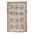 Vintage Zabihi Collection Turkish Kars Beautiful Floral Rug - 5'7" x 7'11" For Sale