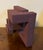 David Seccombe (New York City 1930 - 2022) Mid-Century Modernist Abstract Paint Decorated Wood Table Sculpture Circa 1960 For Sale - Image 13 of 18