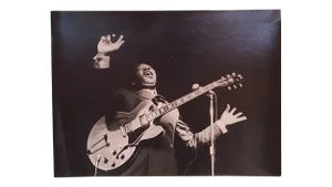 1950s Photograph of BB King by Alfred Statler
