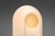 White Opal Glass Table Lamps with Brass Detail from Peill & Putzler, 1970s, Set of 2 For Sale - Image 13 of 16