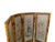 Oriental Four-Panel Room Divider in Bamboo Wood, 1950s For Sale - Image 5 of 9
