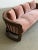 1970s Howard Furniture Sculptural Walnut Barrel-Back Sofa For Sale - Image 5 of 8