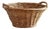 Small Mid-20th Century Rustic Farmhouse Basket For Sale