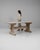 Mid 20th Century France Tan Wood Dining Table For Sale - Image 4 of 10