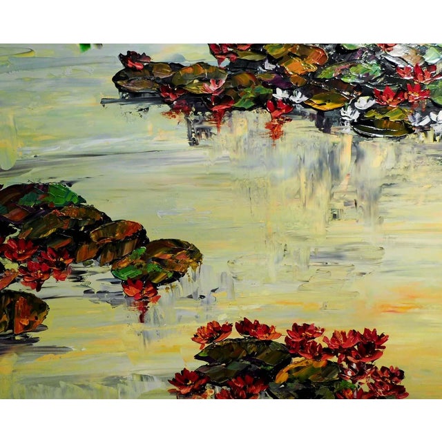 Maya Eventov Untitled Original Acrylic Canvas H.Signed ME111511-03w/custom Frame For Sale In Denver - Image 6 of 8