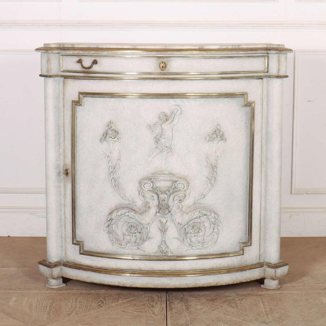French Bowfronted Buffet, 1890s For Sale - Image 13 of 13