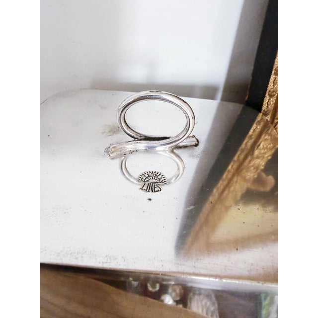 English Vintage Ellerman Lines Silver Plated Sardine Serving Box For Sale - Image 3 of 8