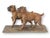 Capture the spirited essence of two prancing bulldogs with our French sculpture. Cold-painted and meticulously detailed,...