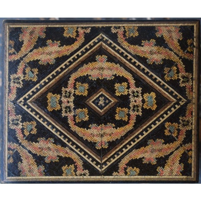 Late 19th Century Antique Victorian Tunbridge Ware Mini Rectangular Inlaid Box, Circa Late 19th - Early 20th Century For Sale - Image 5 of 12