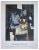Still Life with Mandolin Offset Poster After George Braque, 1986 For Sale