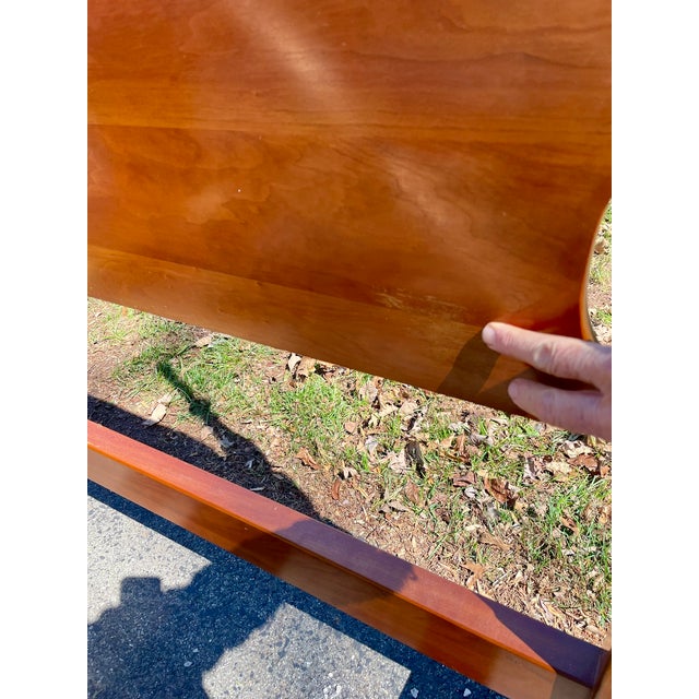 Late 20th Century L & J. G. Stickley Cherry Four Poster Queen Bed For Sale - Image 12 of 15