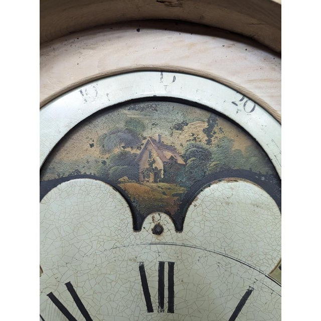 English Clock Face by Fred Scott Dundee for Walker and Hughes Movement For Sale - Image 8 of 9