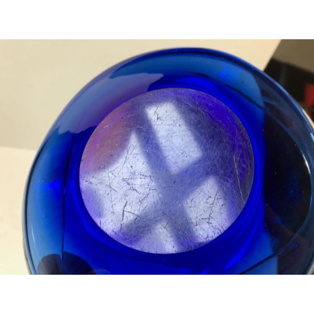 Blue Murano Dish from Seguso, 1970s For Sale - Image 4 of 7
