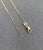 Gold 1.51 Ct Gia Certified Natural Pear-Cut Diamond in Collet Pendant Setting For Sale - Image 8 of 10