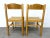 A Set of Four Vintage Rush Seat Dining Chairs For Sale - Image 9 of 13