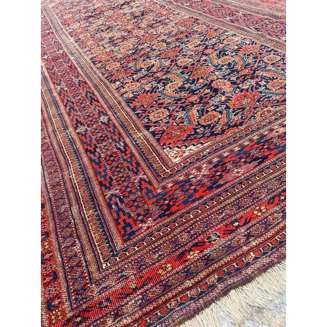 Vintage Wool Turkmen Rug, 1920s For Sale - Image 17 of 18