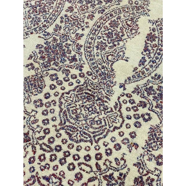 1990s Handwoven Transitional Area Rug 9x12 For Sale - Image 4 of 12