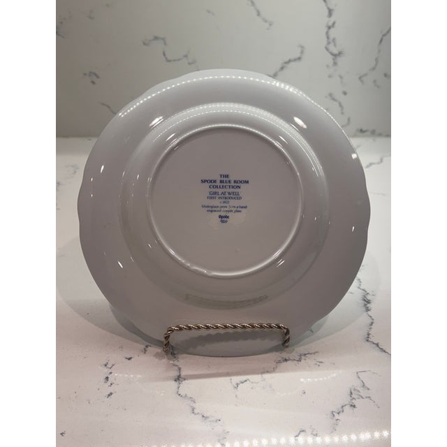 Spode Blue and White Collection Decorative Plates - Set of 6, C. 1990s For Sale - Image 12 of 14