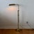 1970s Frederick Cooper Style Brass Pharmacy Library Reading Floor Lamp For Sale - Image 11 of 18