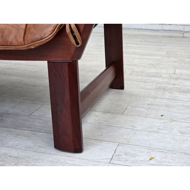 Textile Norwegian Amazon Armchair by Jan Erik Lindgren for Ekornes, 1970s For Sale - Image 7 of 18