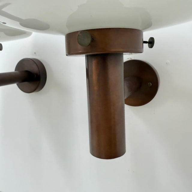 Globe Glass Wall Lamps attributed to Lisa Pape, Sweden, 1970s, Set of 2 For Sale - Image 11 of 18