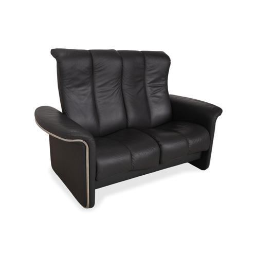 Animal Skin Soul Leather Three-Seater and Two-Seater Sofas from Stressless, Set of 2 For Sale - Image 7 of 18