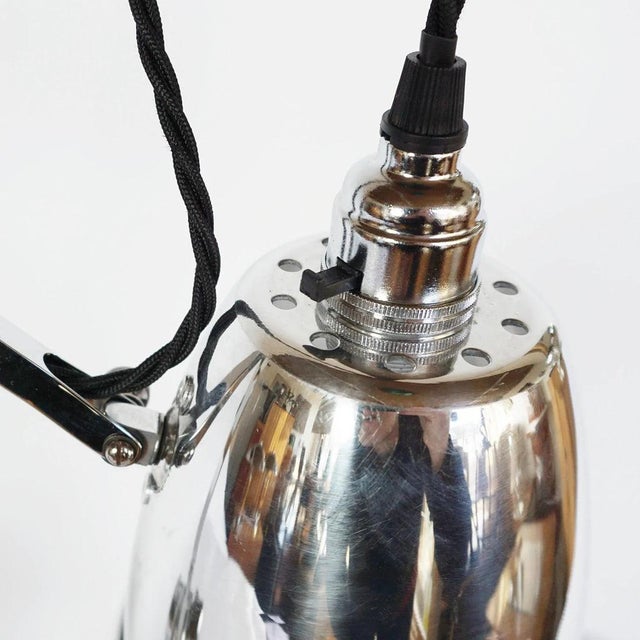 Silver Art Deco Counterpoise Floor Lamp from Hadrill & Horstmann, 1950s For Sale - Image 8 of 12