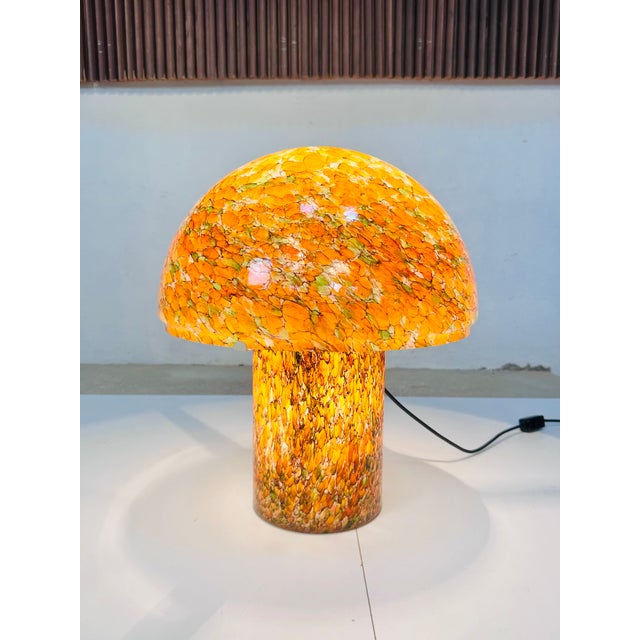Mushroom Table Lamp in Marbled Glass from Peill & Putzler, Germany, 1970s For Sale - Image 10 of 18
