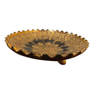 Early 20th Century Northwood Verre D’Or Carnival Glass — Grape & Cable Pattern For Sale