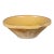 French Country Yellow Glazed Earthenware Tian Bowl, Rustic Provence For Sale