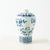 Blue and White Meiping Vase with Fruit and Floral Motif Chinese porcelain Meiping, or “plum vase,” decorated in cobalt...